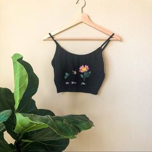 Cute floral crop tank from Urban